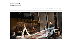 Desktop Screenshot of juliannejust.com